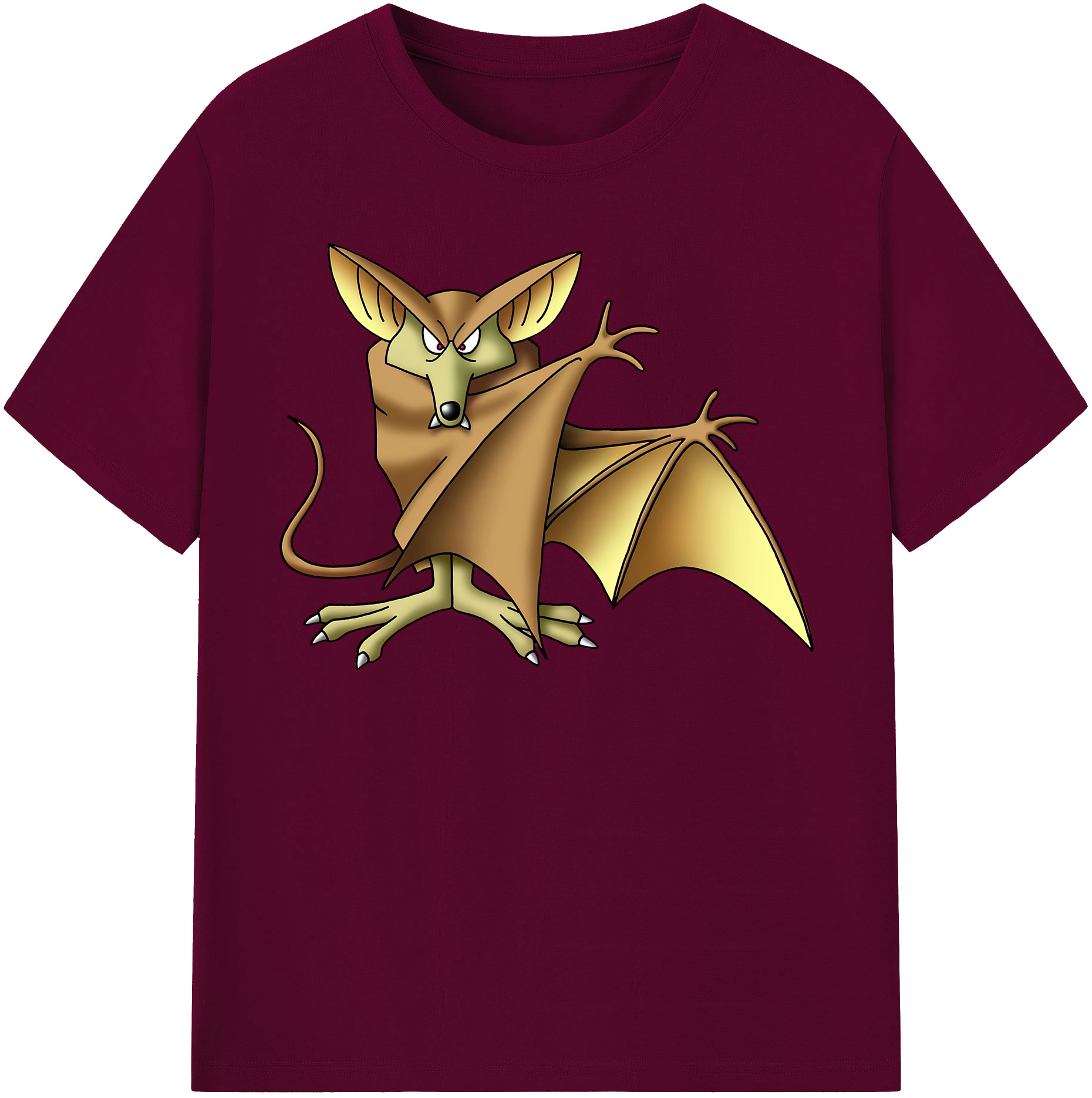 （画像用） ドラゴンクエスト Doragon Kuesuto Dragon Quest レディースカジュアルプリントTシャツ（綿100％）